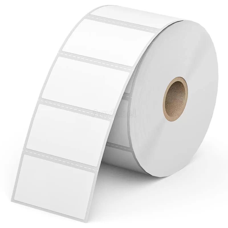 Zebra 2'' x 1'' Direct Thermal Shipping Labels