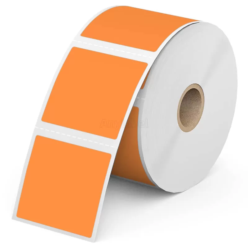 zebra 2 x 2 colored direct thermal shipping labels company