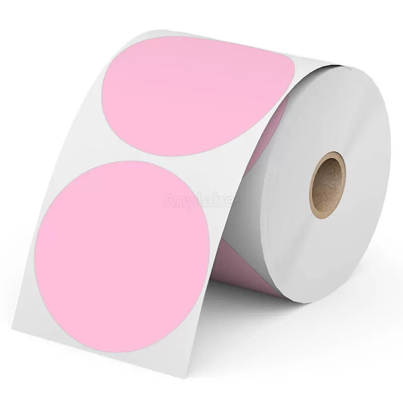 zebra 3 colored circle direct thermal shipping labels company