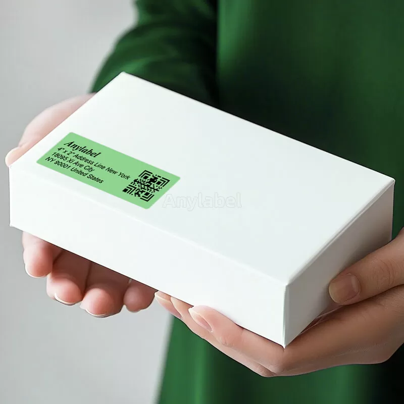 zebra 3 x 1 green direct thermal shipping labels supplier