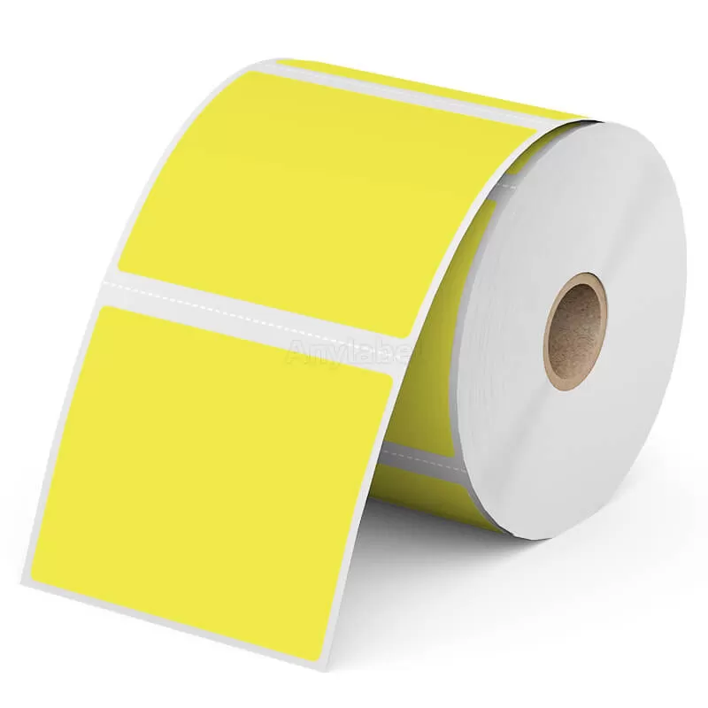 zebra 3 x 2 colored direct thermal shipping labels china