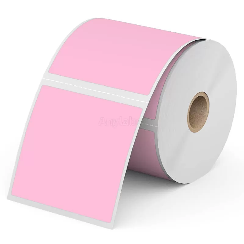 zebra 3 x 3 colored direct thermal shipping labels supplier