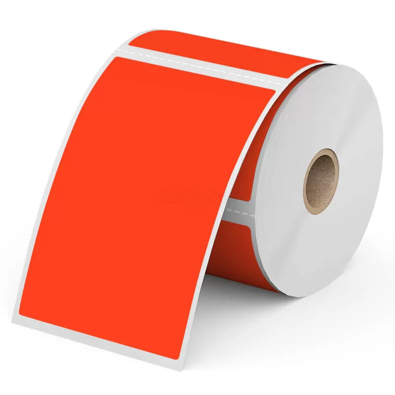 zebra 3 x 5 colored direct thermal shipping labels company