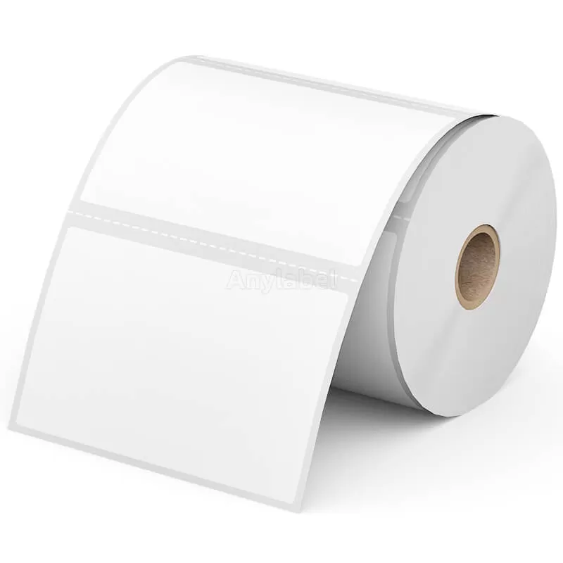 Zebra 4'' x 2.5'' Direct Thermal Shipping Labels