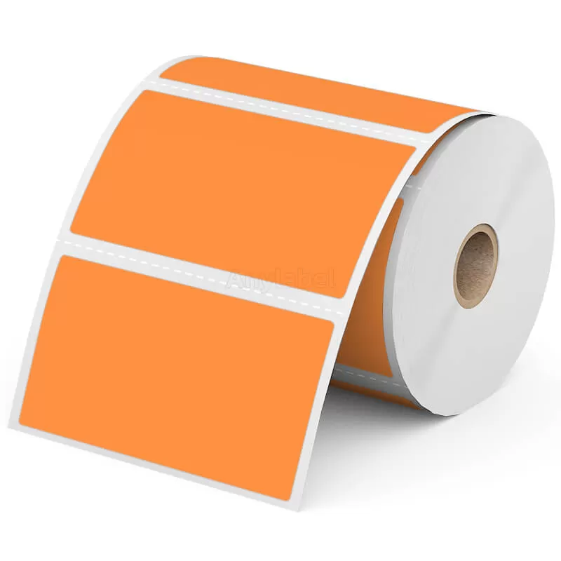 zebra 4 x 2 colored direct thermal shipping labels china