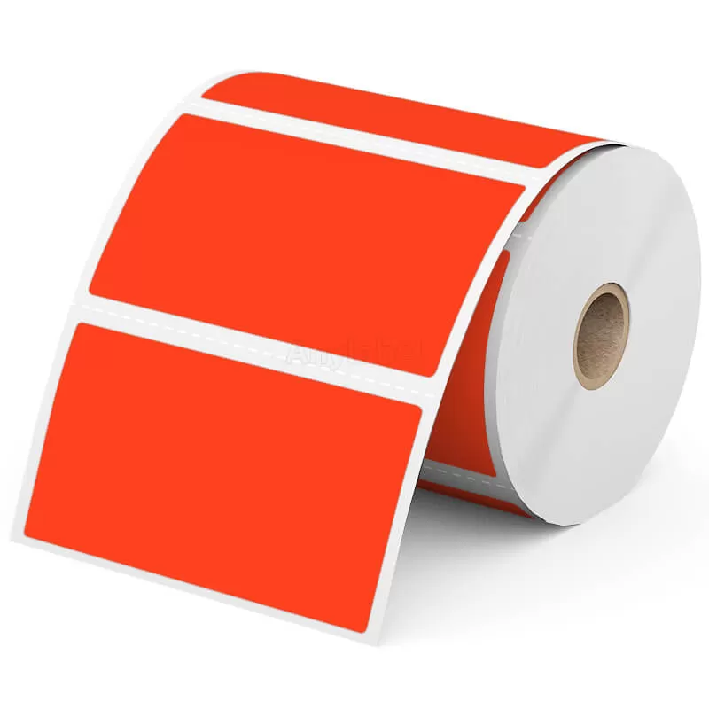 zebra 4 x 2 colored direct thermal shipping labels company