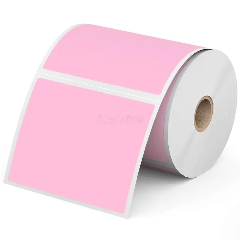 zebra 4 x 3 colored direct thermal shipping labels supplier