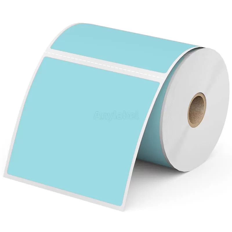 zebra 4 x 4 colored direct thermal shipping labels china