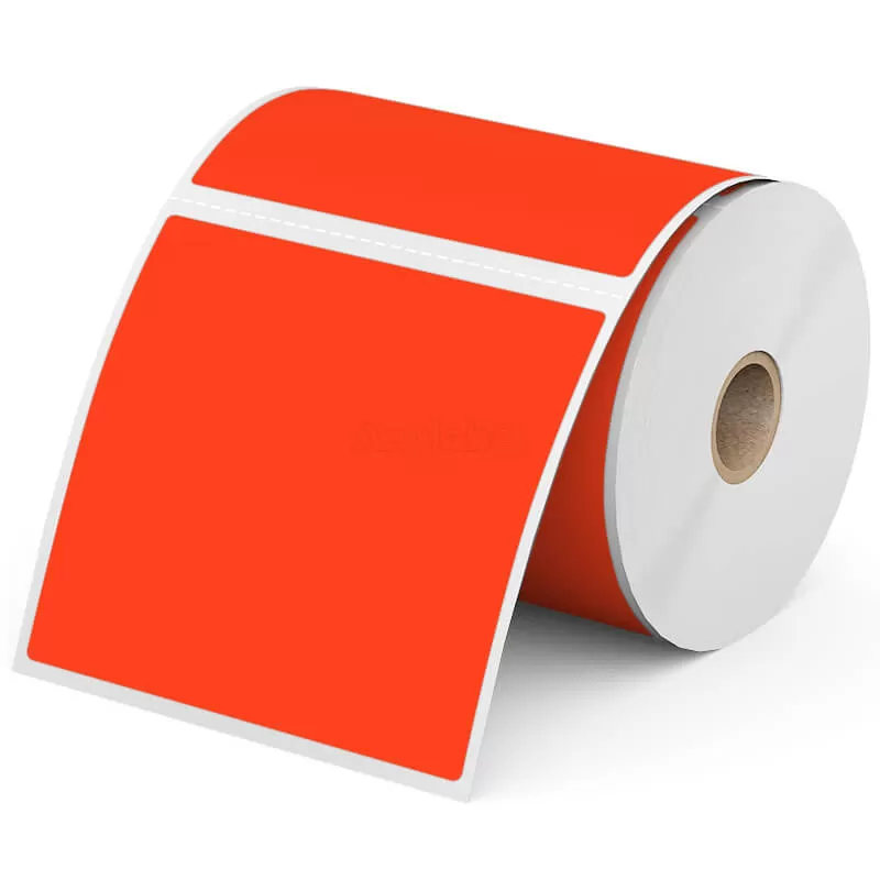 zebra 4 x 4 colored direct thermal shipping labels manufacturer