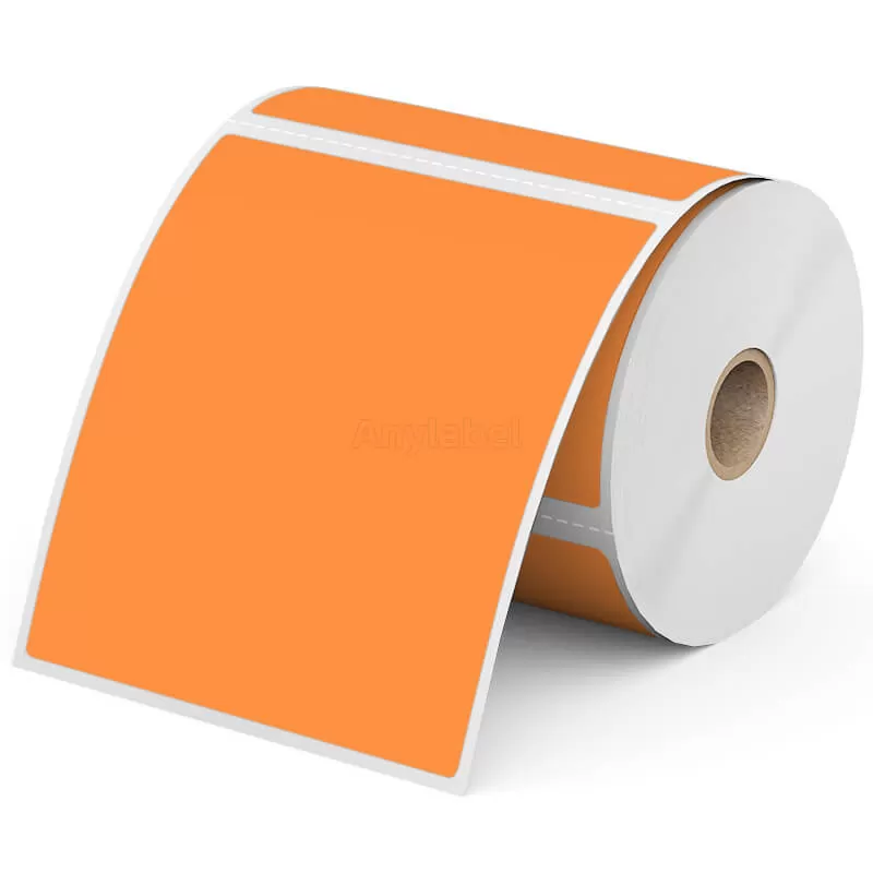 zebra 4 x 5 colored direct thermal shipping labels china