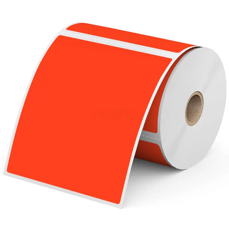 zebra 4 x 5 colored direct thermal shipping labels company