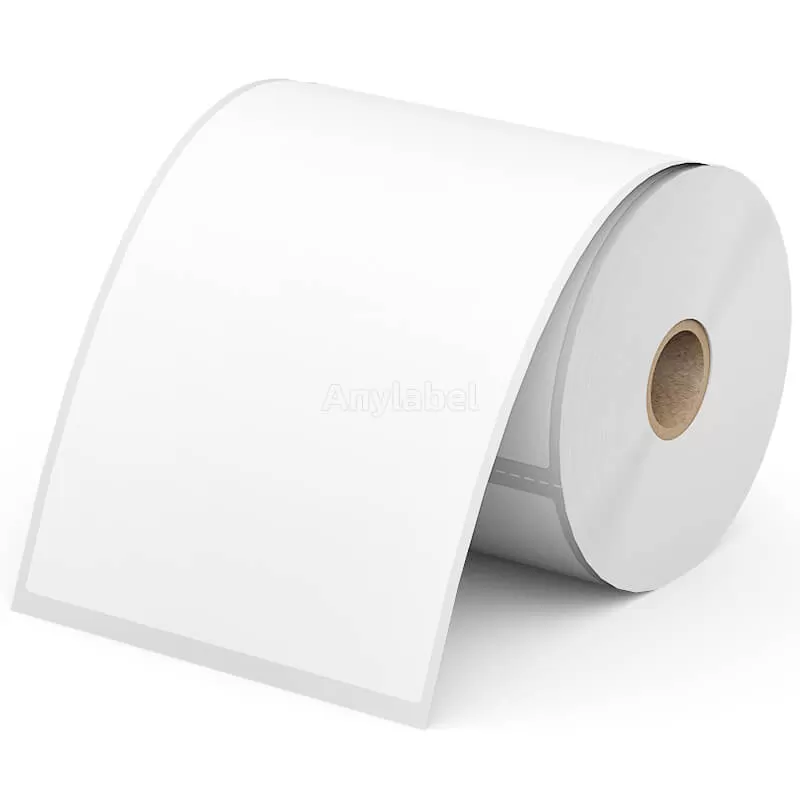 Zebra 4'' x 6.5'' Direct Thermal Shipping Labels