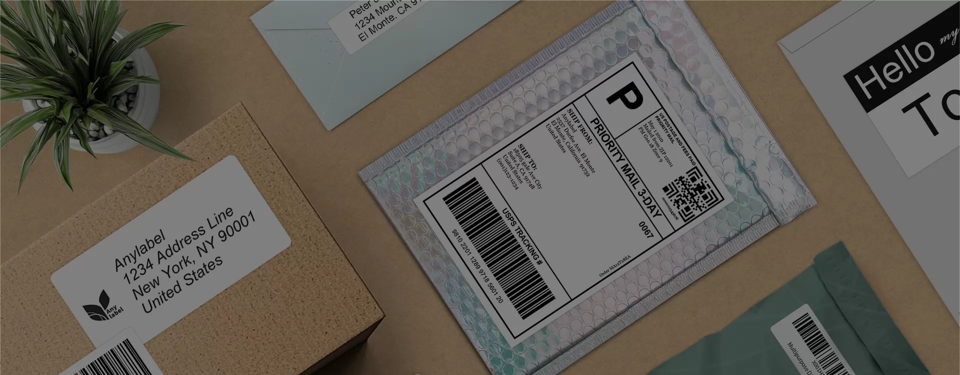 Anylabel's Precision-Cut Zebra Direct Thermal Label & Sticker Rolls